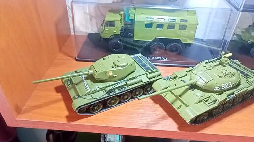 Коллекция моделей военной техники в масштабе 1/43