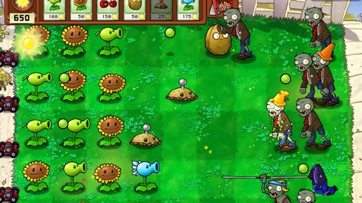 Plants vs. Zombies Прохождение #1