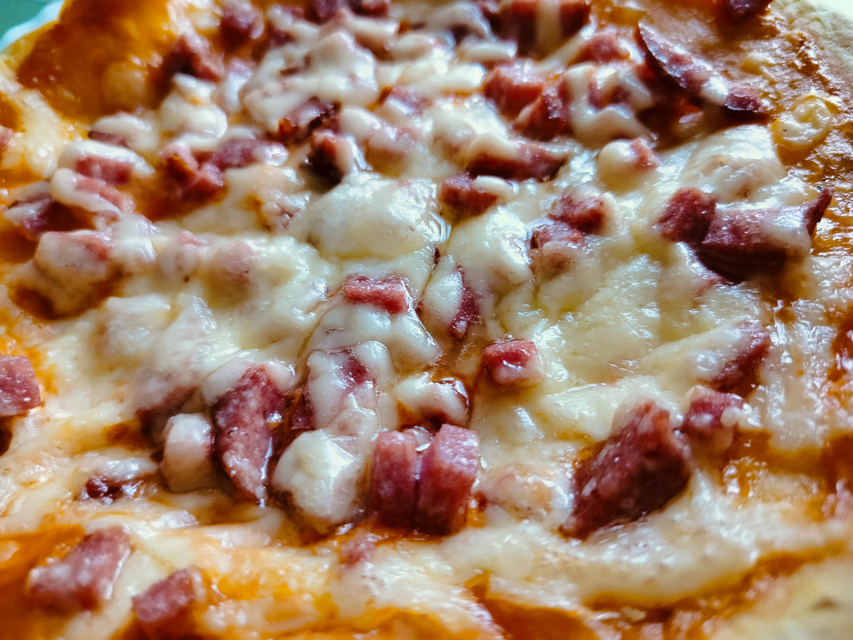 Минипицца на тортилье