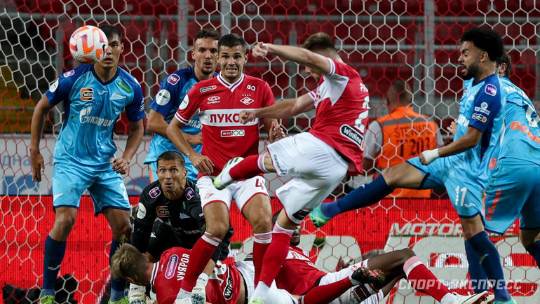    «Зенит» — «Спартак».Александр Федоров