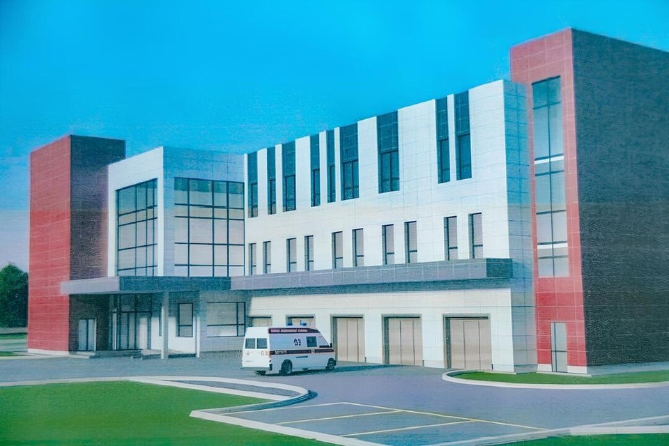    Так будет выглядеть новая подстанция в Старом Петергофе. Фото: пресс-служба губернатора