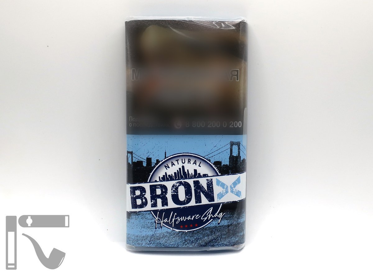 Табак Bronx Halfzware. Фото: © канал "Уголок Курильщика"