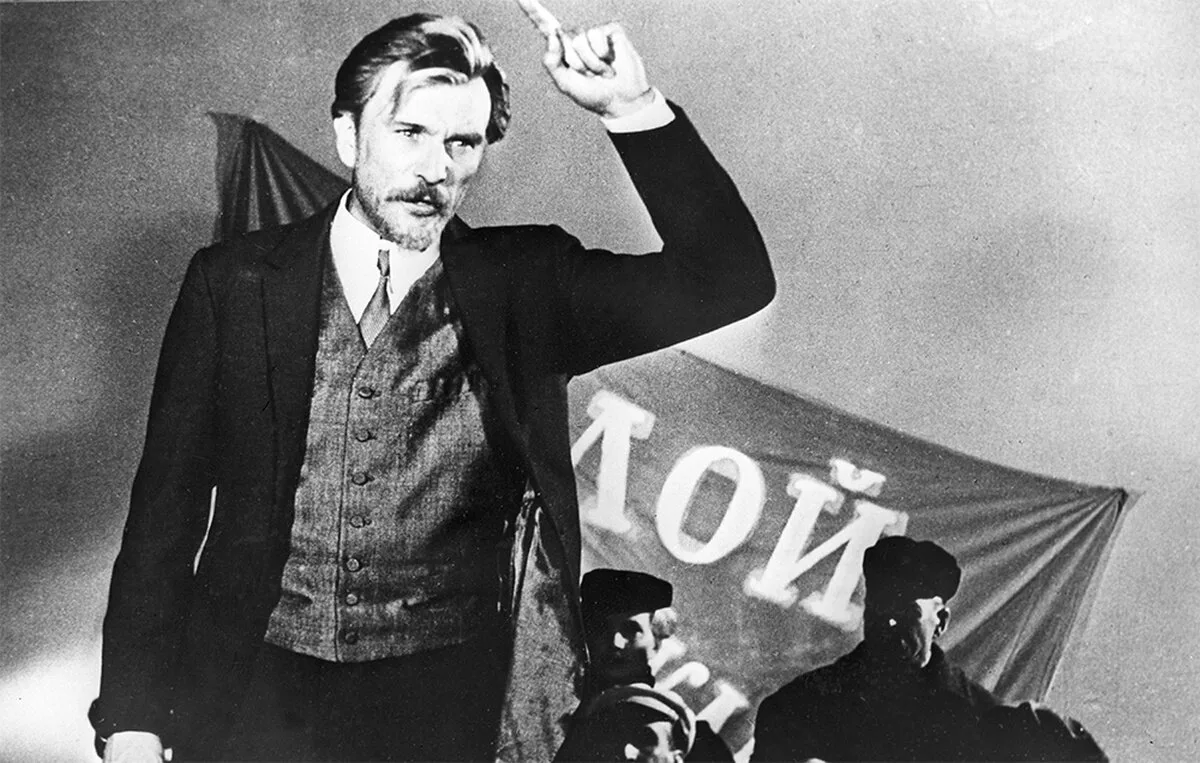 Актер Игорь Ледогоров в роли Николая Баумана в фильме «Николай Бауман». Сходство потрясающее