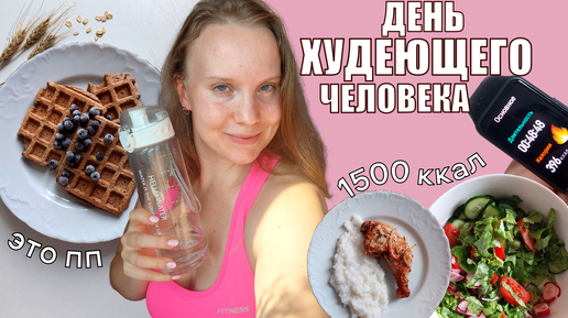 ДЕНЬ ХУДЕЮЩЕГО ЧЕЛОВЕКА | рацион на 1500 ккал, продуктовая корзина на похудении и тренировки