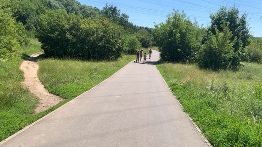 Прогулка в парке Кузьминки