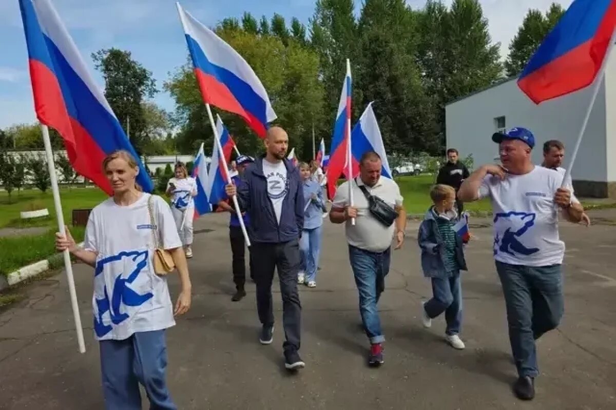    Акцию «Мы – флаг» провели на юго-востоке Москвы