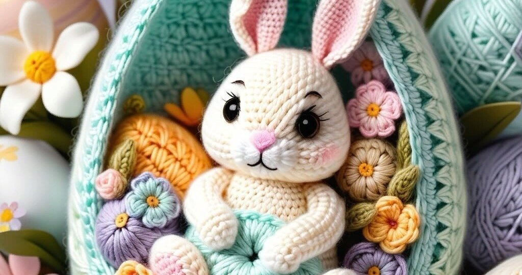 ТОП-12 ПАСХАЛЬНЫХ ИДЕЙ крючком💖