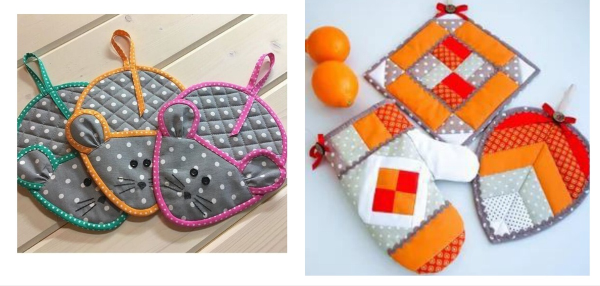 Прихватки умелых мастериц (фото из интернета) 