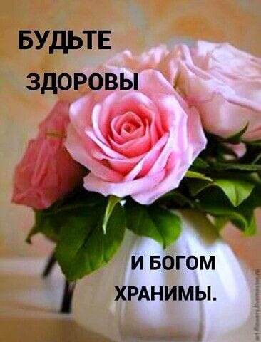 Будьте здоровы. 