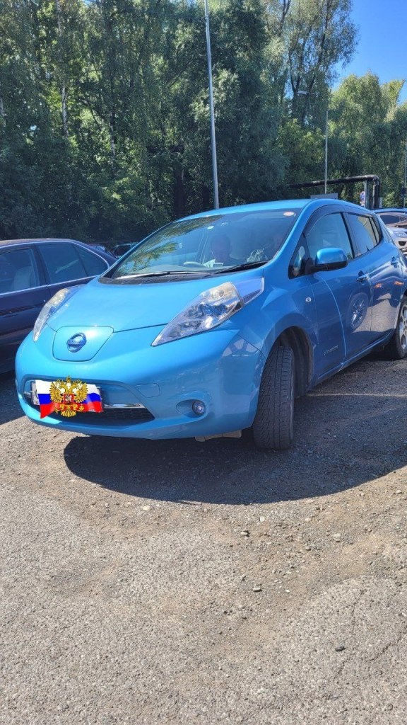    подопытный – старенький электромобиль Nissan Leaf 2012 г. выпуска