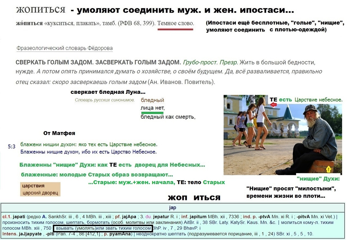 Едящего есть такое слово. Едящего есть такое слово