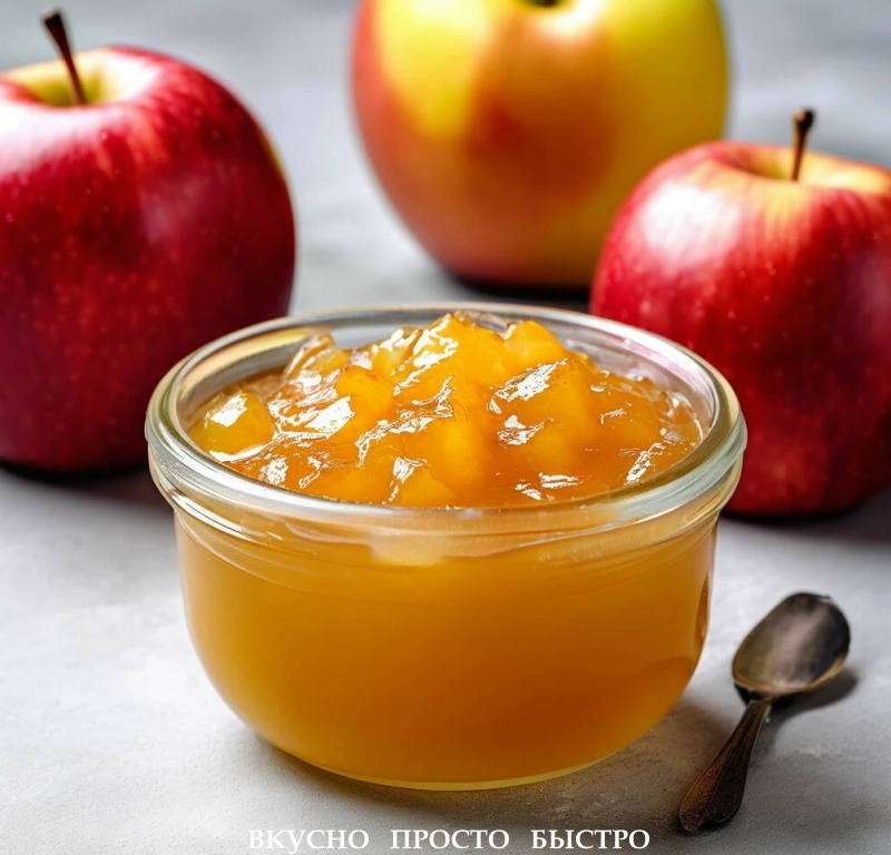 Яблочное повидло – рецепт на канале Вкусно Просто Быстро