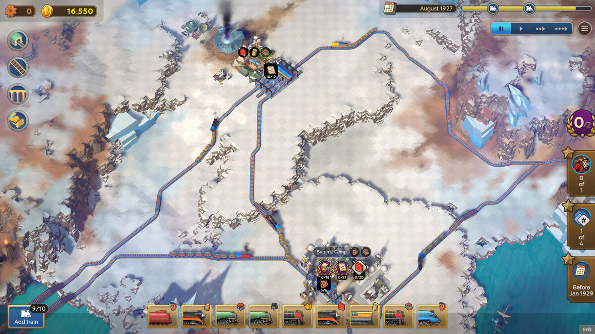    Галерея игры Train Valley World