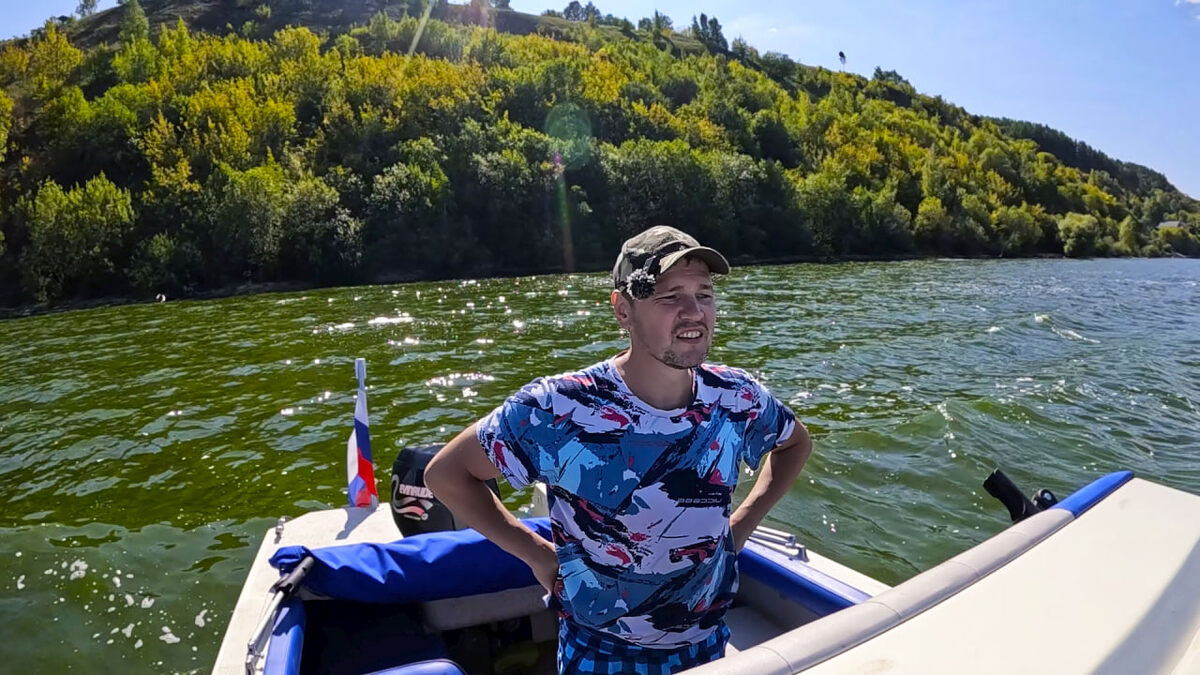 Вот так встреча на Волге