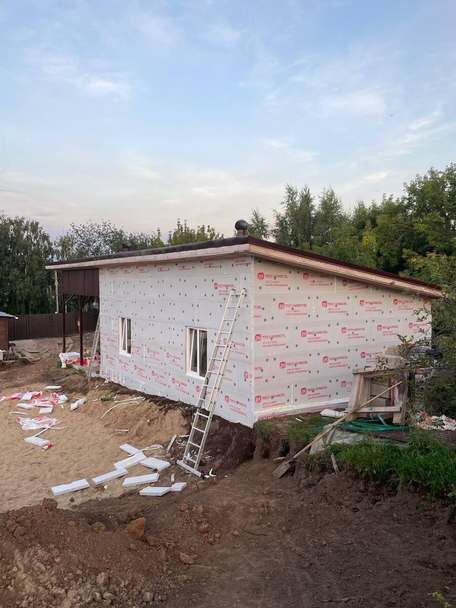 Утеплен за 3 дня не спеша