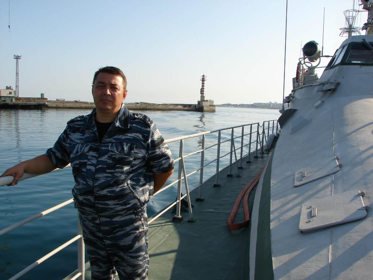 На борту ТС-100. Фото автора.
