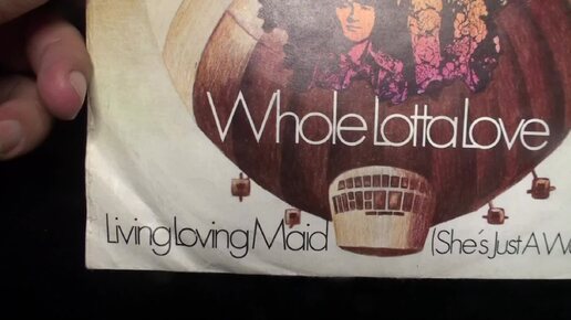 034 Led Zeppelin Whole Lotta Love - Living Loving Maid (She's Just A Woman) 7 single Atlantic Germany (Version 2)