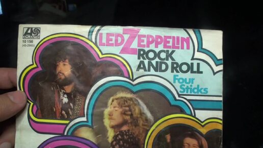 037 Led Zeppelin Rock And Roll - Four Sticks 7 single Atlantic Usa