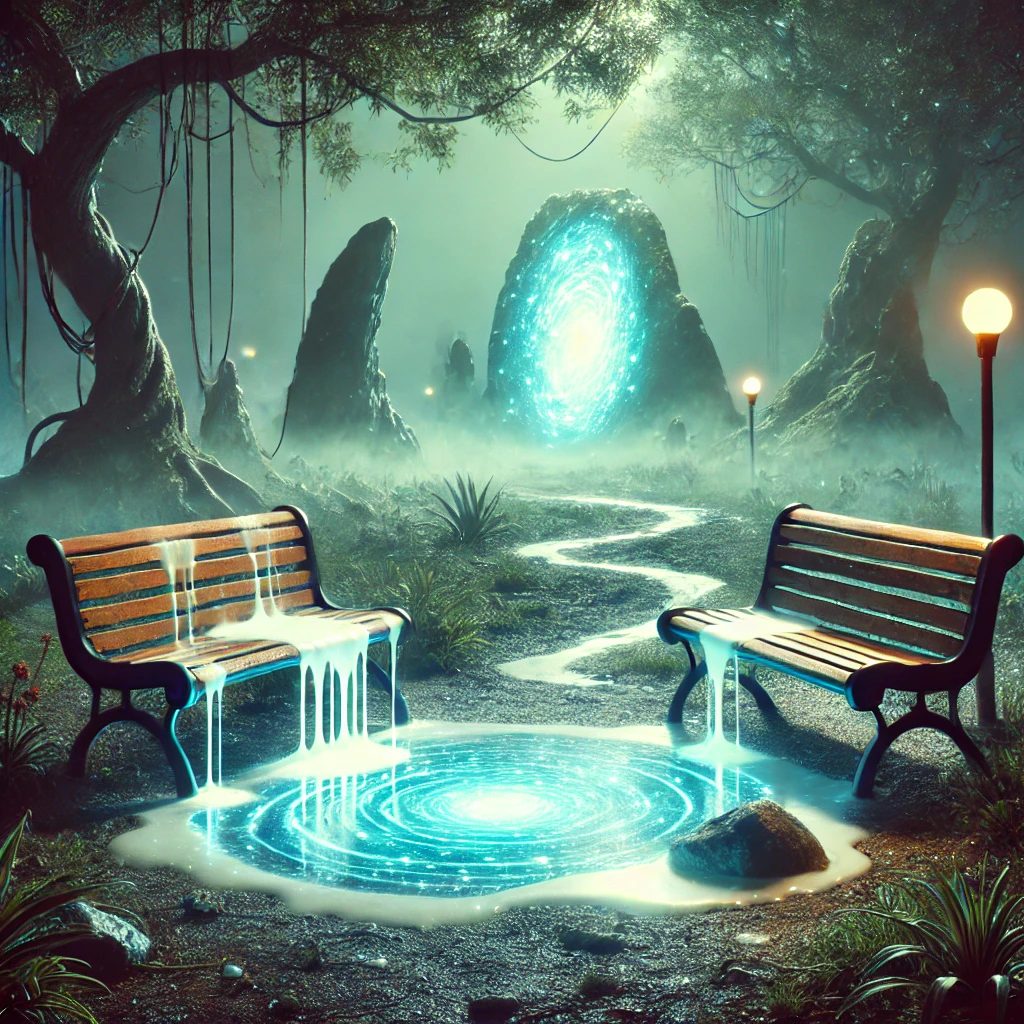 лавочки и портальная жидкость