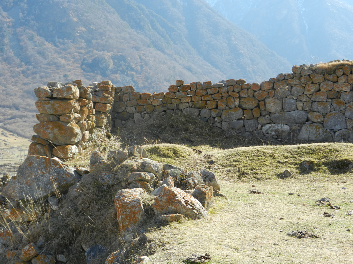 Развалины древнего селения