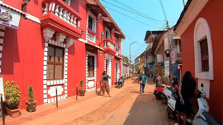 Город Старый Гоа.