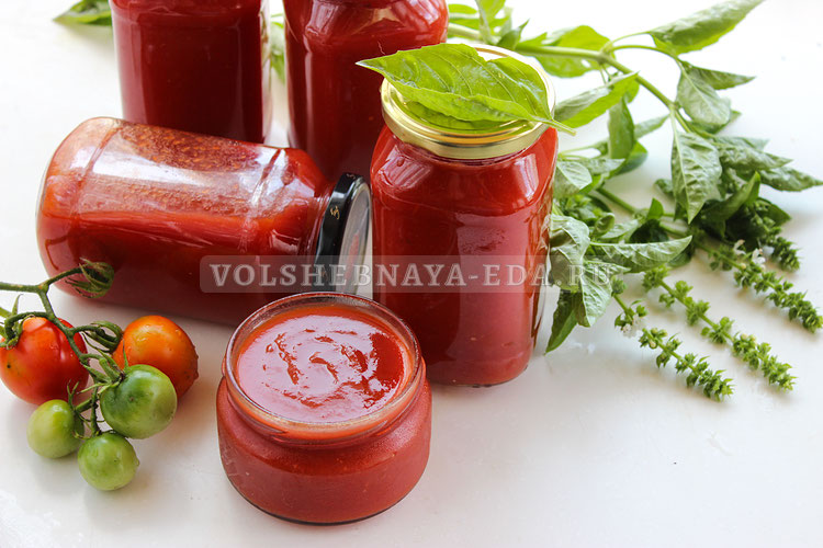 Кетчуп со свеклой, перцем и яблоками
