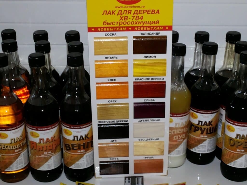 Лаки для дерева