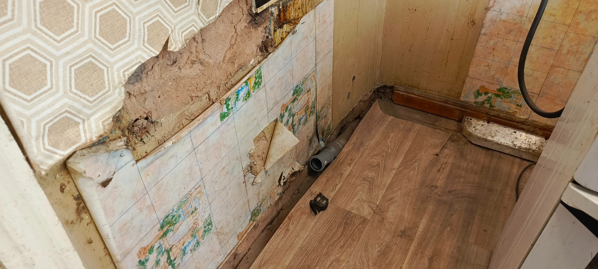 Разобрала баррикаду