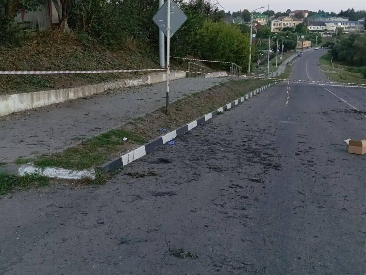    Последствия обстрела Ракитянского района в Белгородской области со стороны ВСУ© Фото : Настоящий Гладков/Telegram