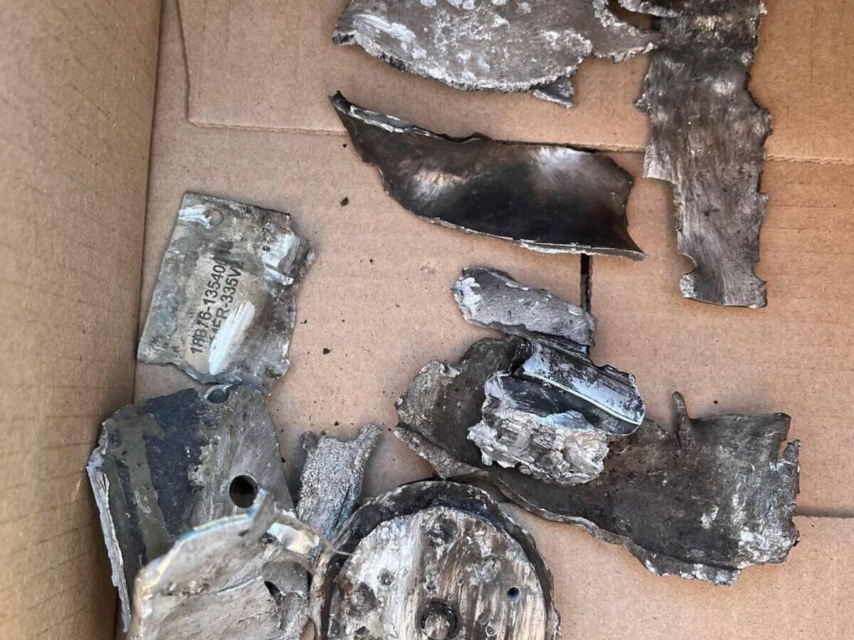    Последствия обстрела Ракитянского района в Белгородской области со стороны ВСУ© Фото : Настоящий Гладков/Telegram