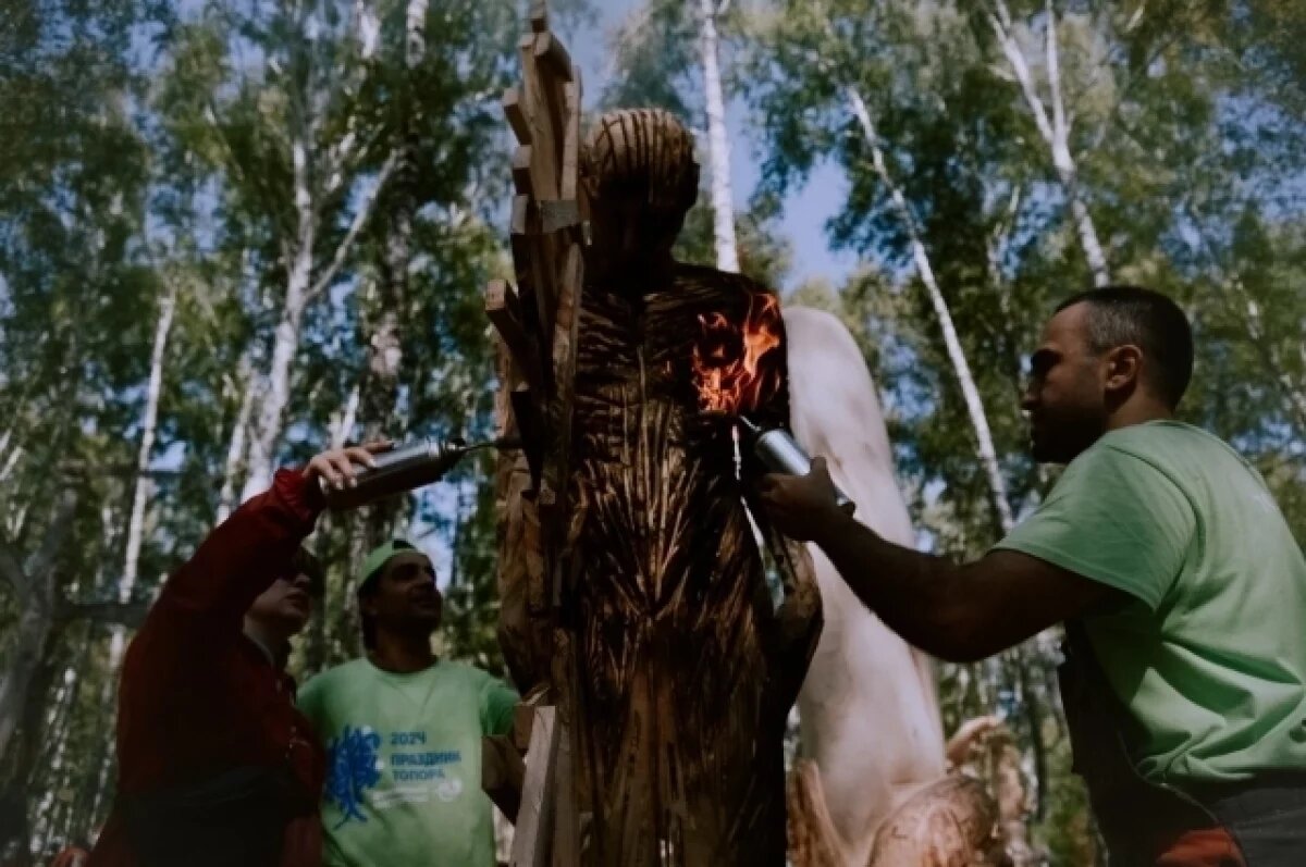    В Томске наградили победителей «Праздника топора-2024»