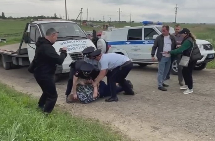 С протестов против полигона в Полтавской