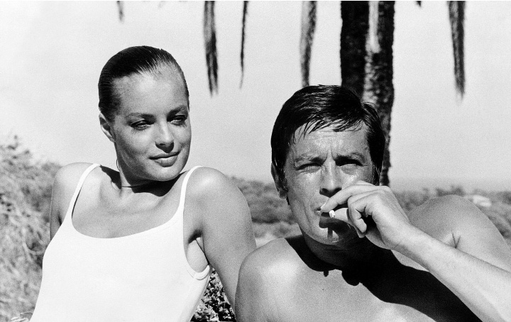 Роми Шнайдер и Ален Делон. Именно ее муж свёл счёты с жизнью после ее очередного ухода к Делону. 