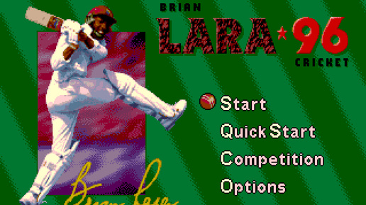 Brian Lara Cricket 96 | Sega Mega Drive (Genesis).