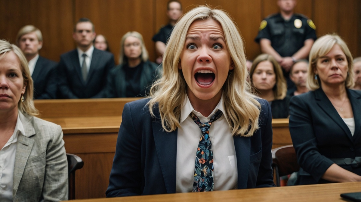 Ирина не сдерживает эмоций на заседании суда после того, как её лишают родительских прав.