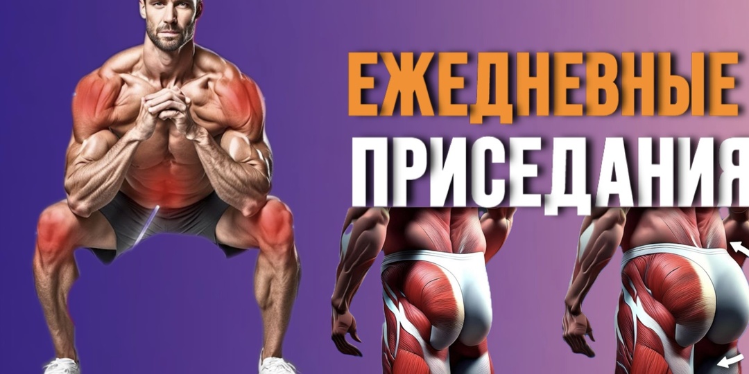 Как ежедневные приседания изменят не только ваши ноги
