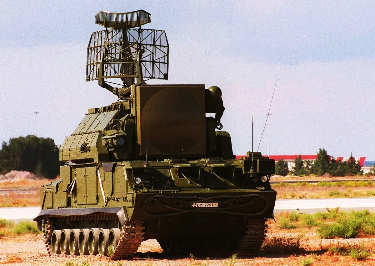 БМ 9А331-1 ЗРК "Тор-М1" ВС Греции...