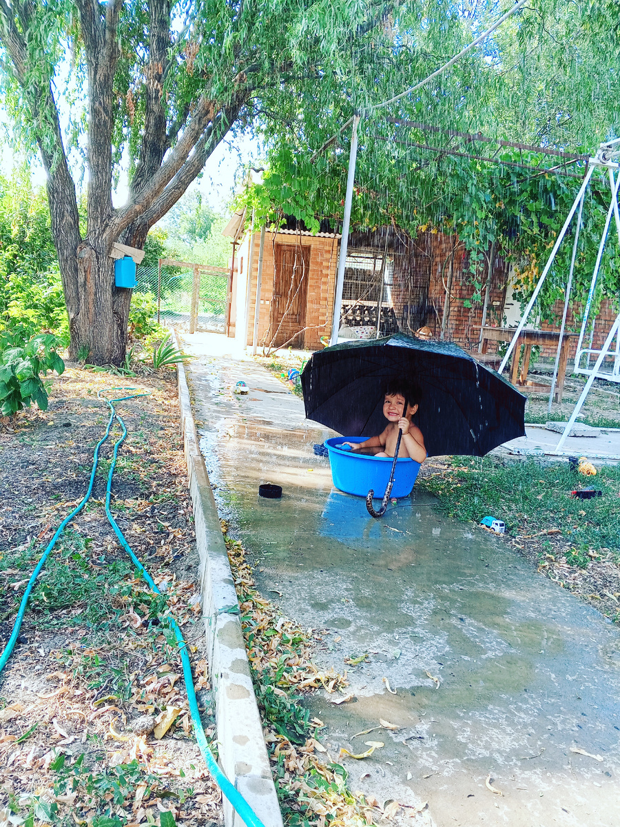 Так мало нужно для счастья ребёнка 