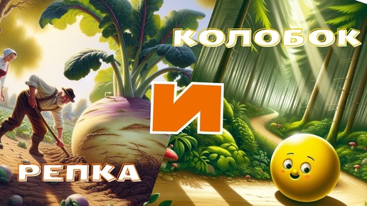 Колобок. Репка. Сказки для детей