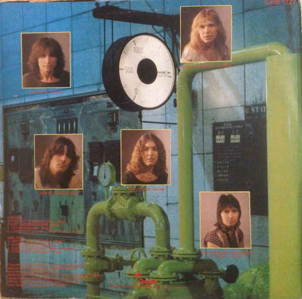 UFO на обратной стороне обложки LP "Lights Out" 
