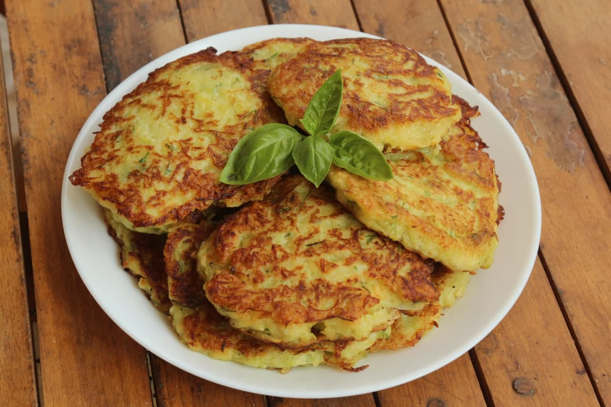 Оладьи из кабачков