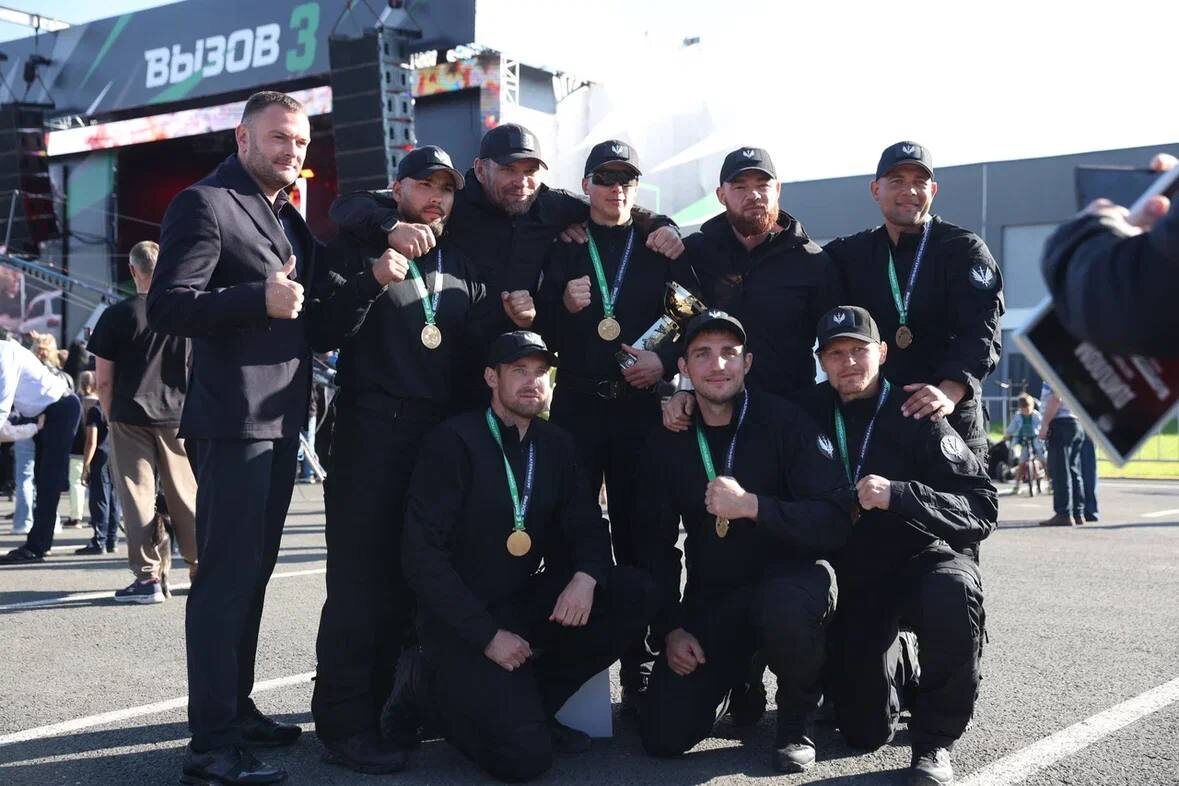 Первое место заняла команда спортивно-патриотического клуба «Архангел Михаил»