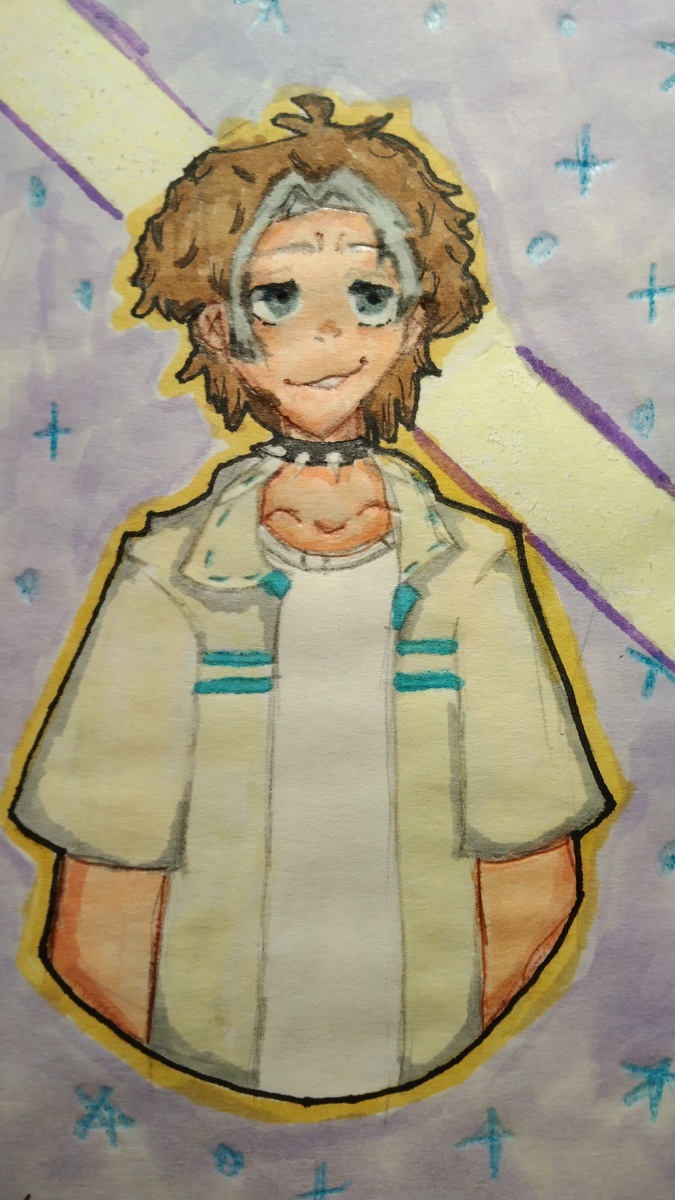 А здесь,нарисован самый остроумный и саркастичный герой, по имени Уилл. ᕕ( ᐛ )ᕗ