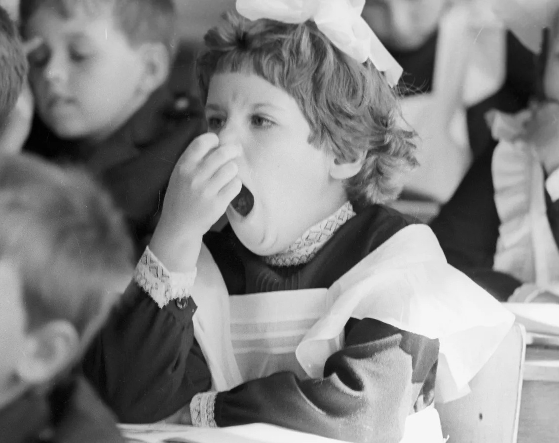 Первоклассница, 1978 год