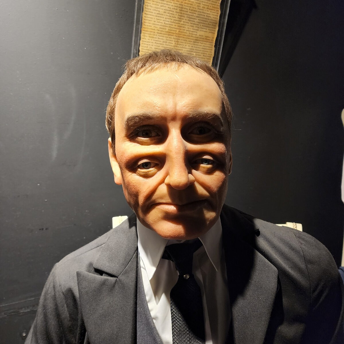 Фигура Джона Столкера в музее аномалий тела, Санкт-Петербург 