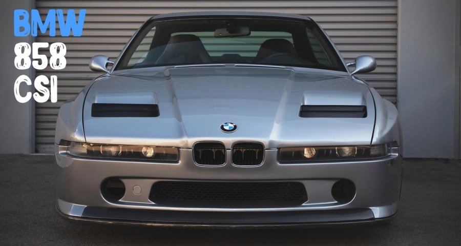 BMW 858 CSL — это рестомод с V10, в котором сталкиваются прошлое и настоящее