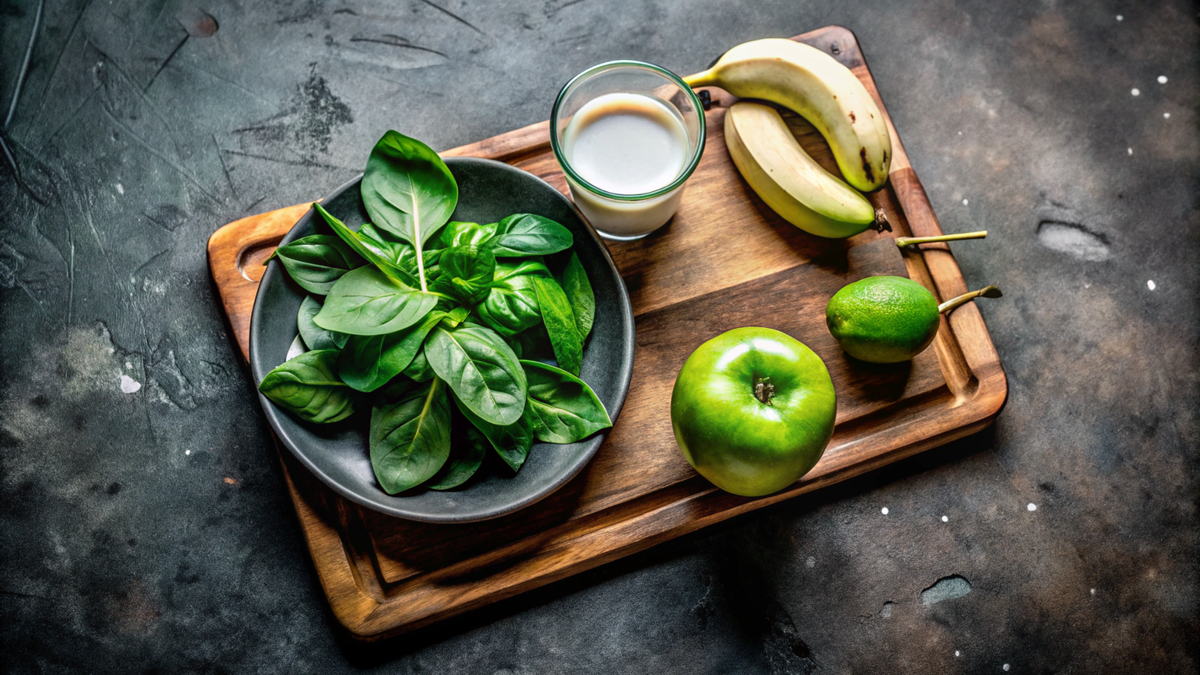 смузи с бананом