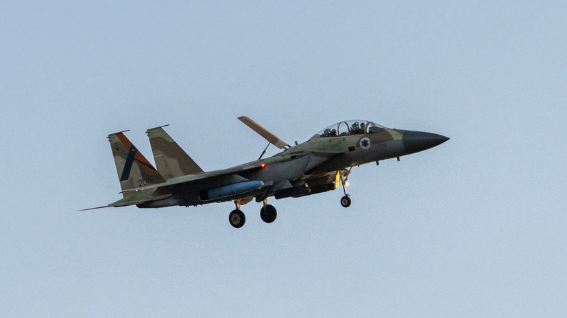     Истребитель F-15 израильских ВВС AP Ohad Zwigenberg