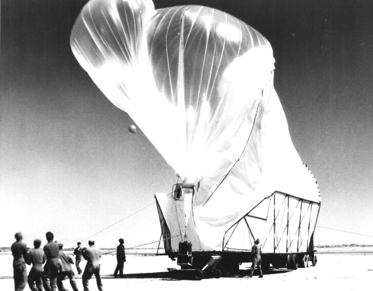 Запуск зонда "Моби Дик". Из открытых источников