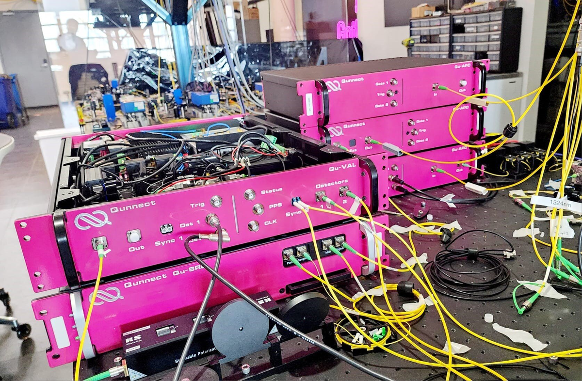 Оборудование Qu-Val от Qunnect. Источник: Mehdi Namazi of Qunnect